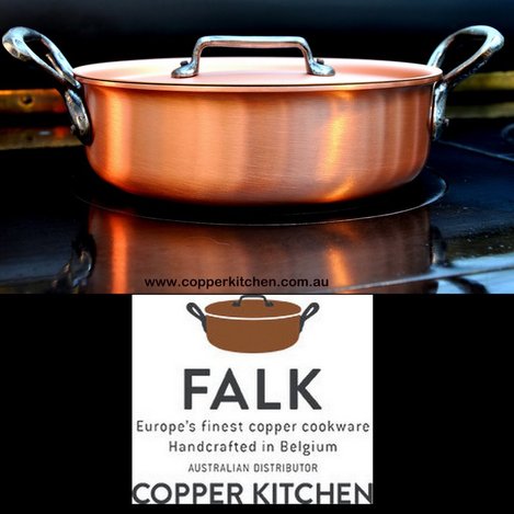 Copper casserole by FALK