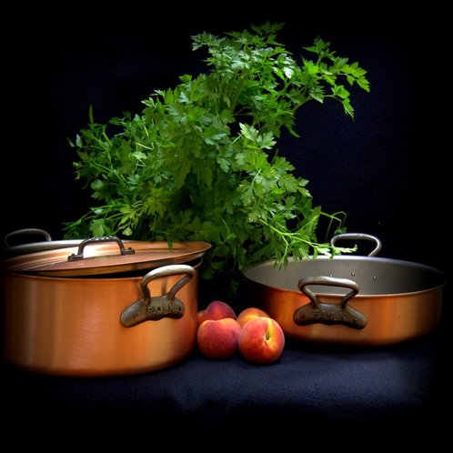 Copper cookware masterpieces by FALK