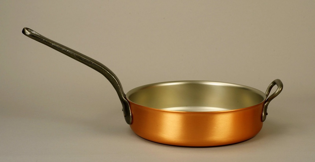 Copper Saute pan 28cm